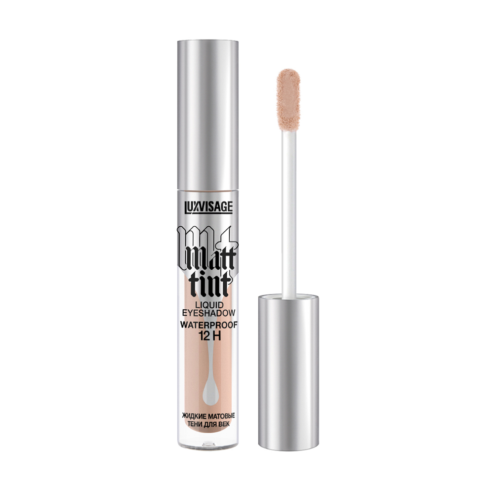 LuxVisage Matt Tint Waterproof Matte Liquid Eyeshadows Nude